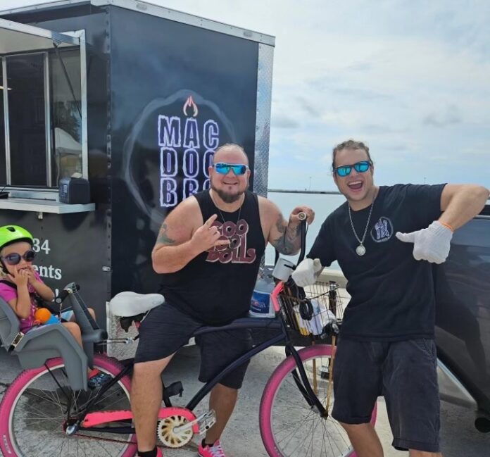 food truck with bikes
